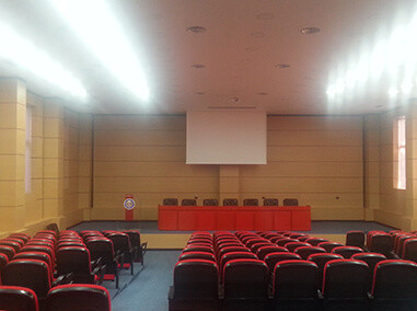 Conference’s auditorium A100, “Ismail Qemali” University of Vlora